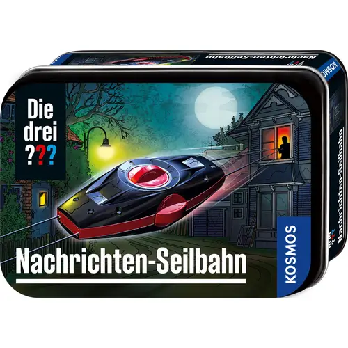 Die drei ??? - Nachrichten-Seilbahn (große Dose)