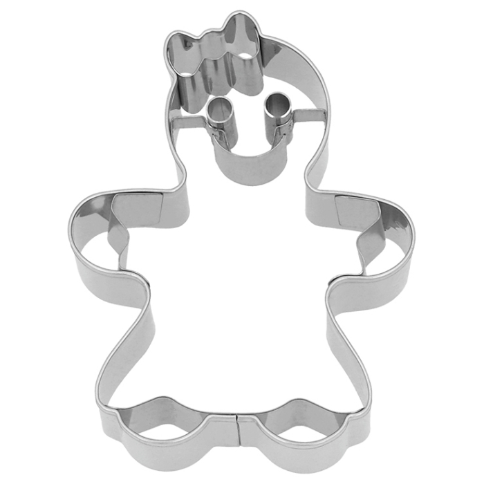 Birkmann Ausstechform, Lebkuchenfrau Klein Edelstahl 8Cm