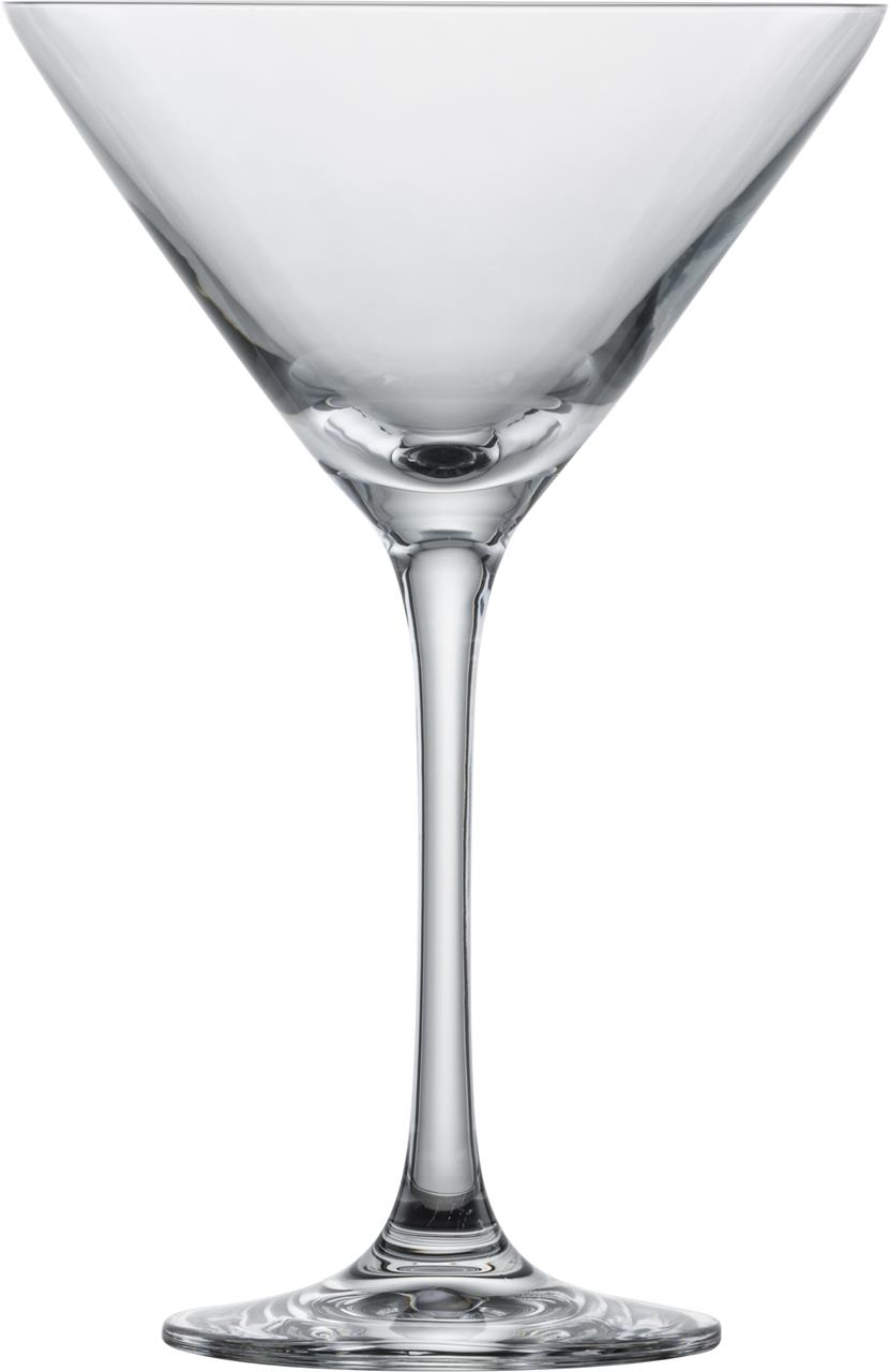 Dieses Bild zeigt ein elegantes Martini-Glas aus Klarglas. Es ist Teil des Produkts "4er Martini Bar Special 86".