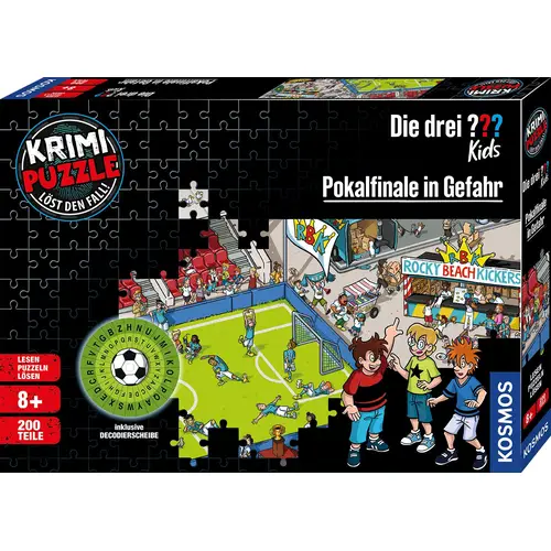 Krimipuzzle Die Drei  Kids Pokalfinal