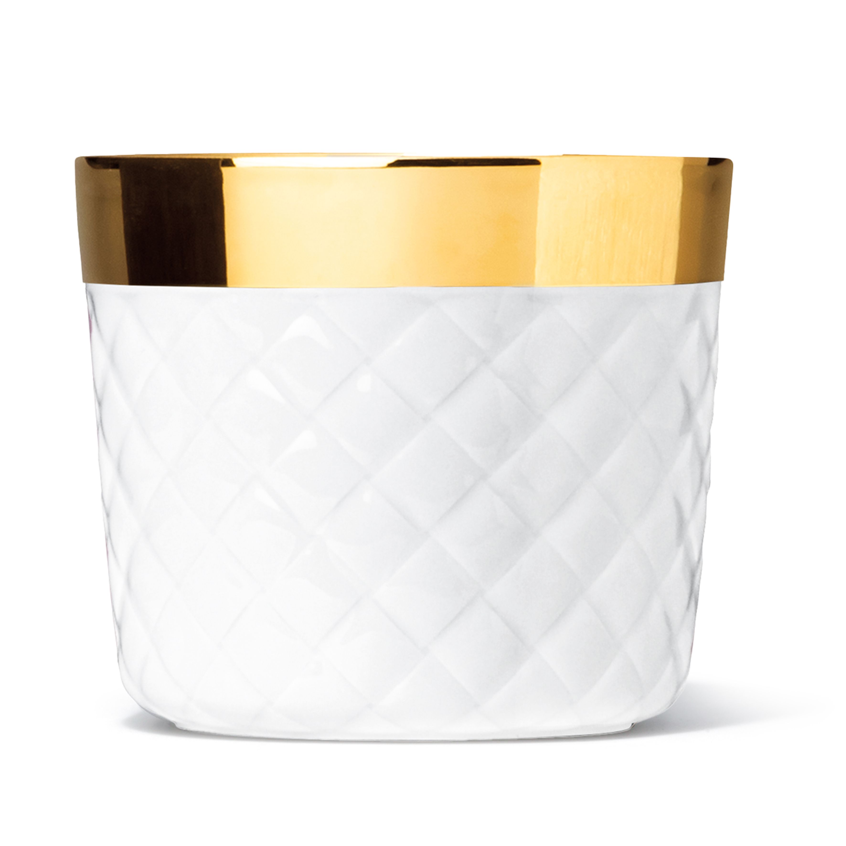 Der Champagnerbecher 0,25 l White Braids ist ein eleganter Becher mit auffälligem, weißem Flechtmuster. Perfekt für stilvollen Champagnergenuss geeignet.