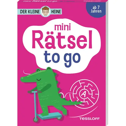 Der kleine Heine. Mini Rätsel to go. Ab 7 Jahren