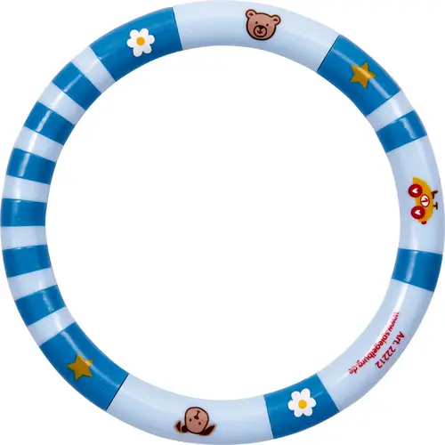 Babyglück - Ringrassel, hellblau