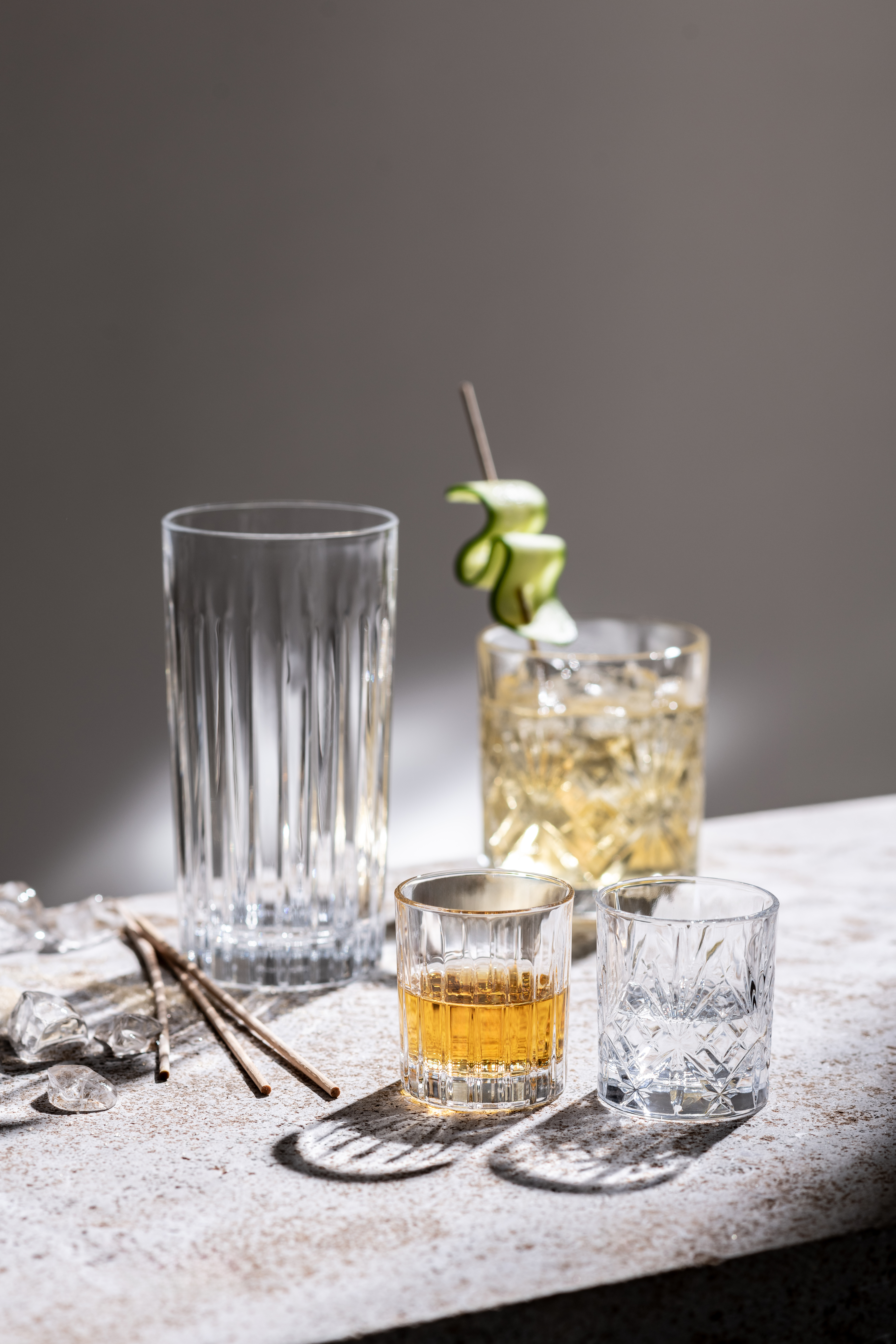 Das Foto zeigt ein Glas der Stage Kollektion. Es wurde für Genießer entworfen.