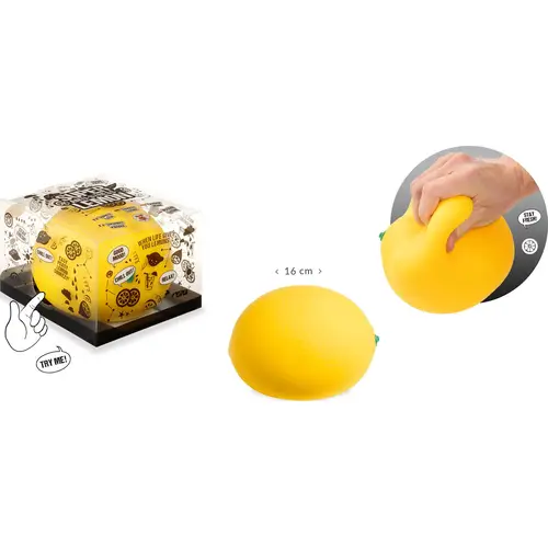XXL Anti-Stress Zitrone