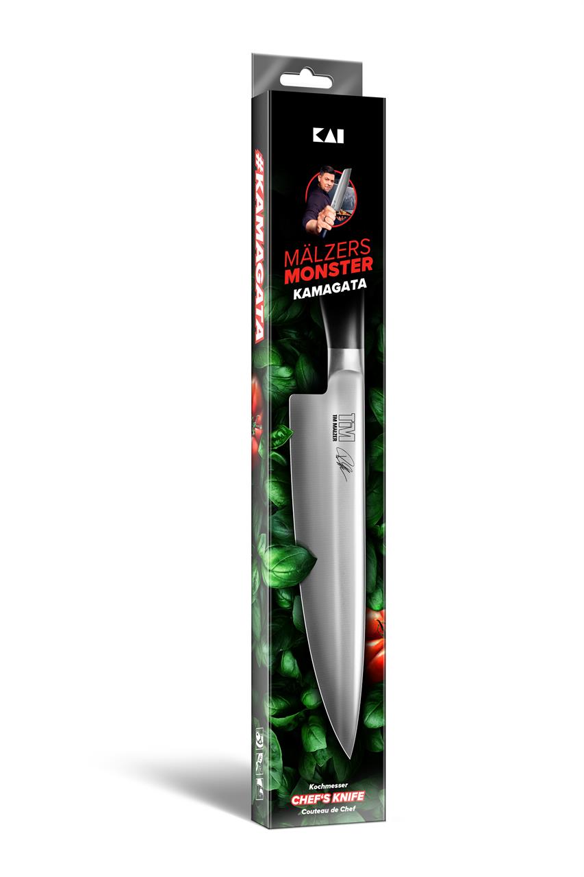 Kai Schwarz Kochmesser Kamagata Grau, Küchenmesser, - Bild 4