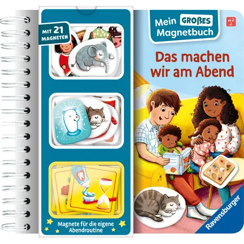 Mein Großes Magnetbuch Das Machen Wir Am Abend