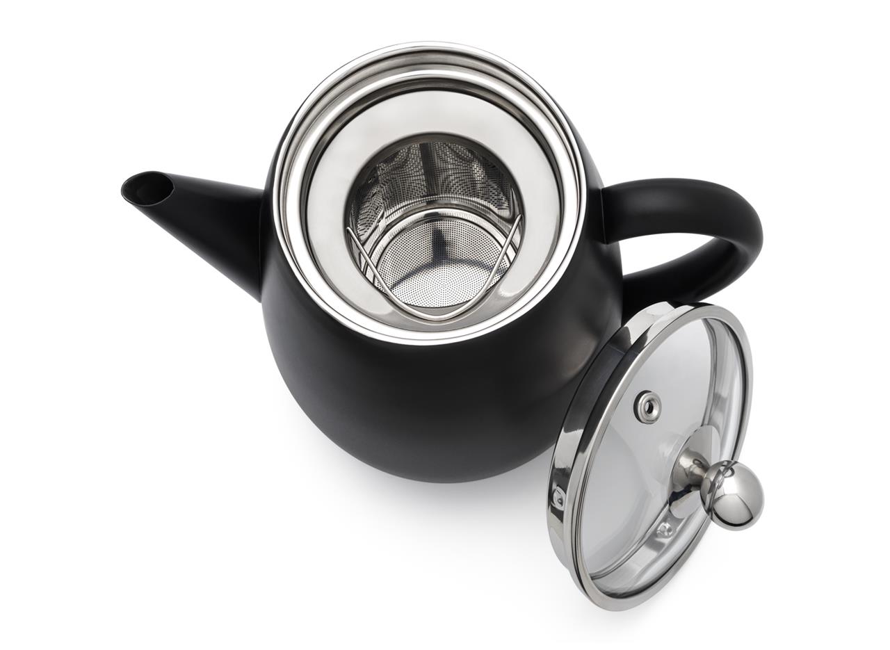 Bredemeijer Schwarz Teekanne, Duet Eva (1.10 L) - Image 4
