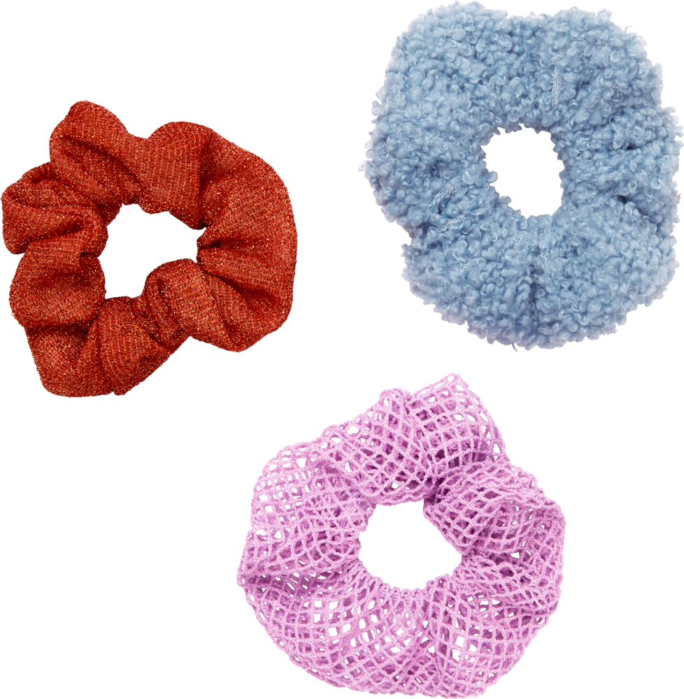 Hier werden die I LOVE HORSES - Scrunchies präsentiert. Sie eignen sich perfekt für Pferdefans und sorgen für einen tollen Look.