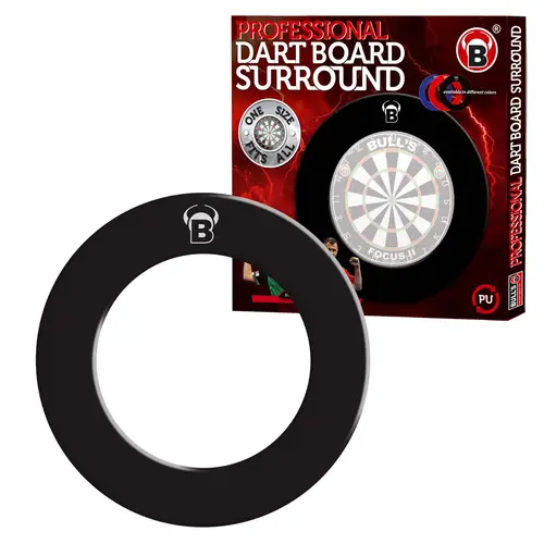 BULL'S® Pro Dart Board Surround 1tlg. schwarz