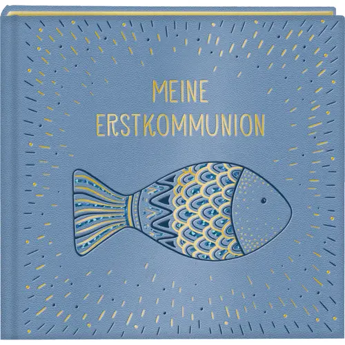 Eintragalbum - Meine Erstkommunion  Fisch