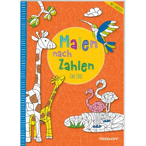 Tessloff Malen Nach Zahlen - Im Zoo, Kinderbücher Von Sandra Schmidt - Image 2