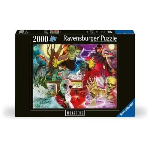 Universal Monsters - Puzzle 2000 Teile