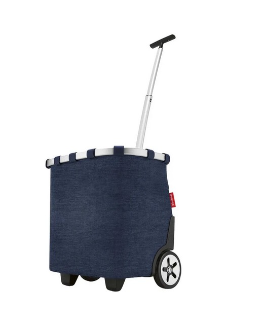 Hier ist der carrycruiser twist navy Einkaufskorb abgebildet. Der Korb hat eine elegante navyblaue Farbe und ist vielseitig einsetzbar.