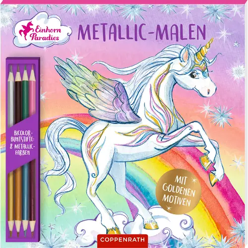Metallic-Malen Mit Bicolor-Buntstiften