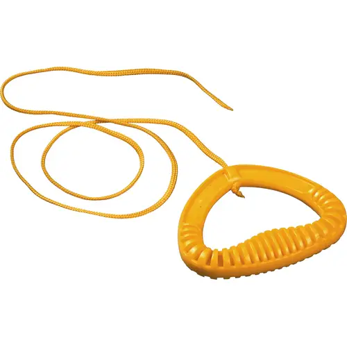 Zugseil mit Kunststoffgriff für Schlitten farblich