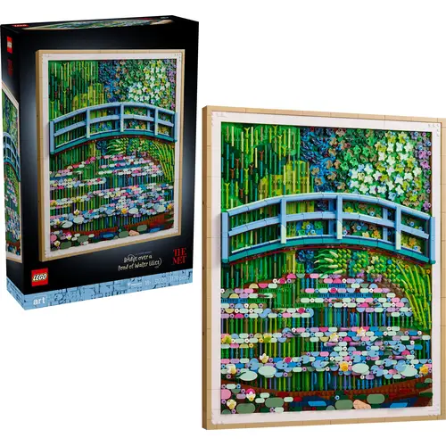 LEGO® ART Claude Monet - Brücke über einen Seerose