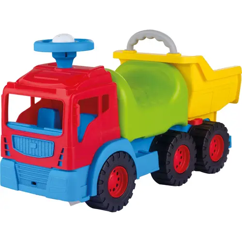 Rutscher LKW mit Kipplade