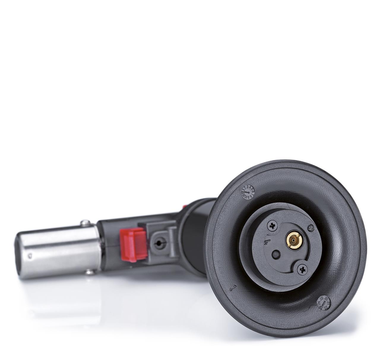 Das Foto zeigt den Flambierbrenner Classic. Mit ihm lassen sich Speisen präzise flambieren.