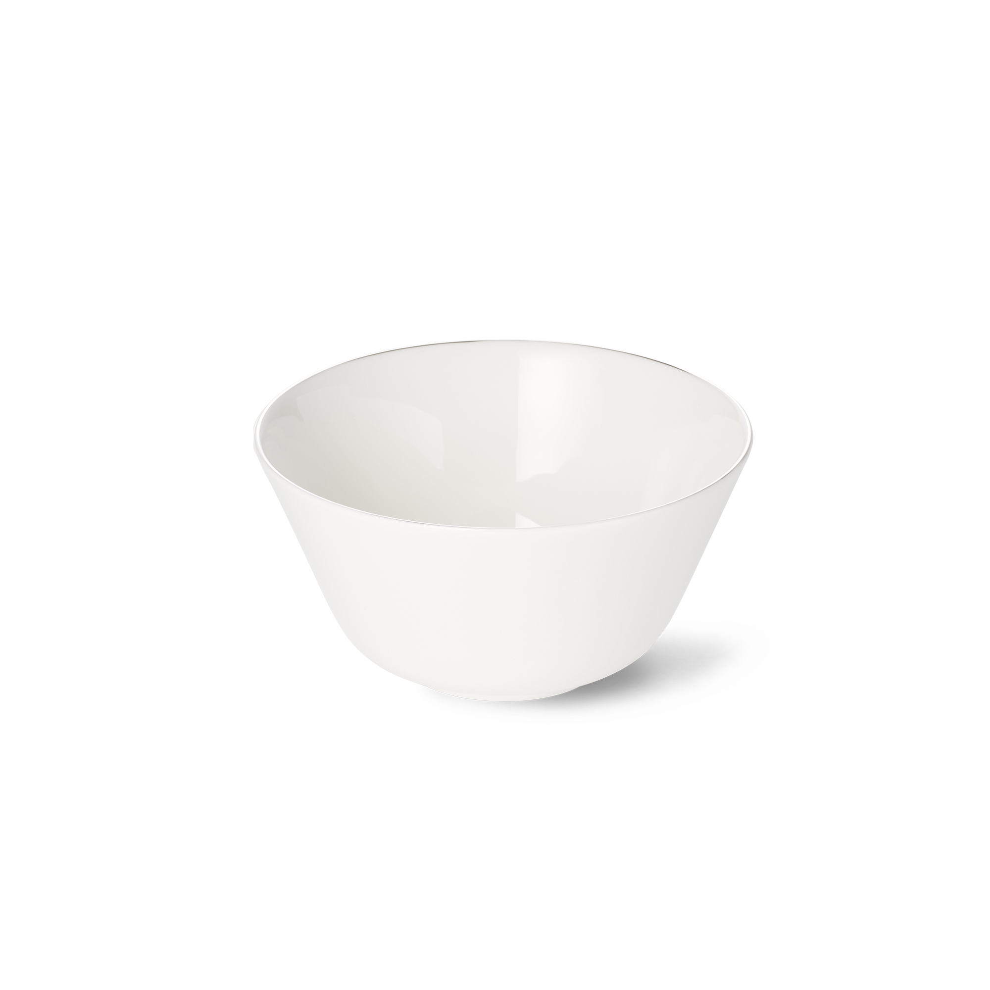 Schüssel 21 cm 1,50 l Platin Line Fine Bone China. Die Schüssel ist rund und hat eine elegante Platinverzierung.