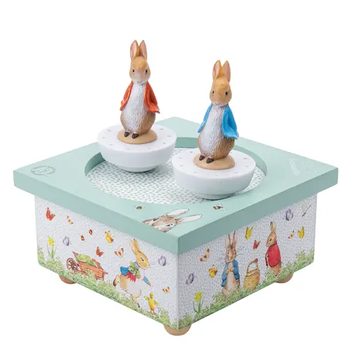 Spieluhr tanzend Peter Hase, magnetisch