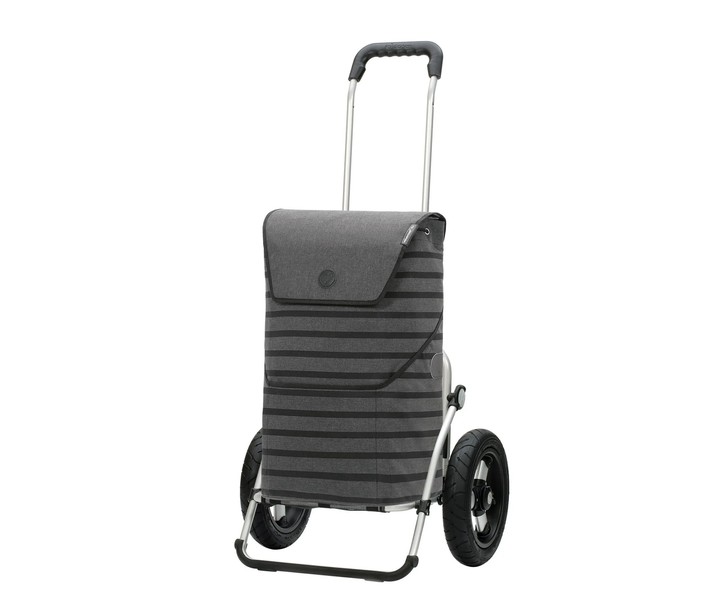 Zu sehen ist der Royal Shopper Jelke anthrazit. Der Einkaufstrolley erscheint in einer eleganten, anthrazitfarbenen Ausführung.