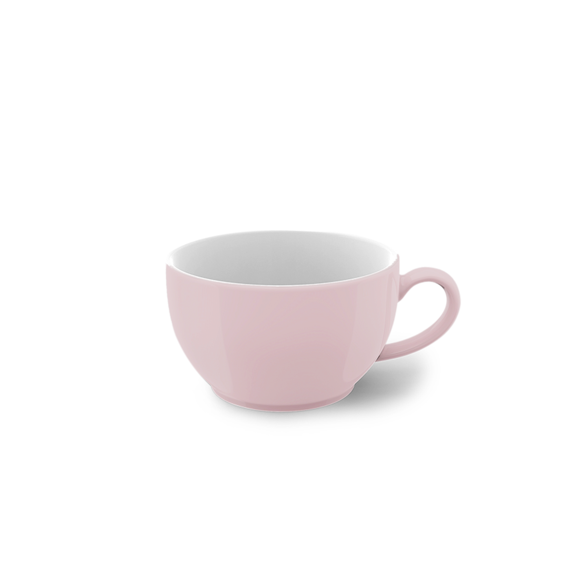 Abbildung der Kaffee Obertasse mit 0,25 l in Puder Solid Color. Die Tasse hat ein klassisches Design.