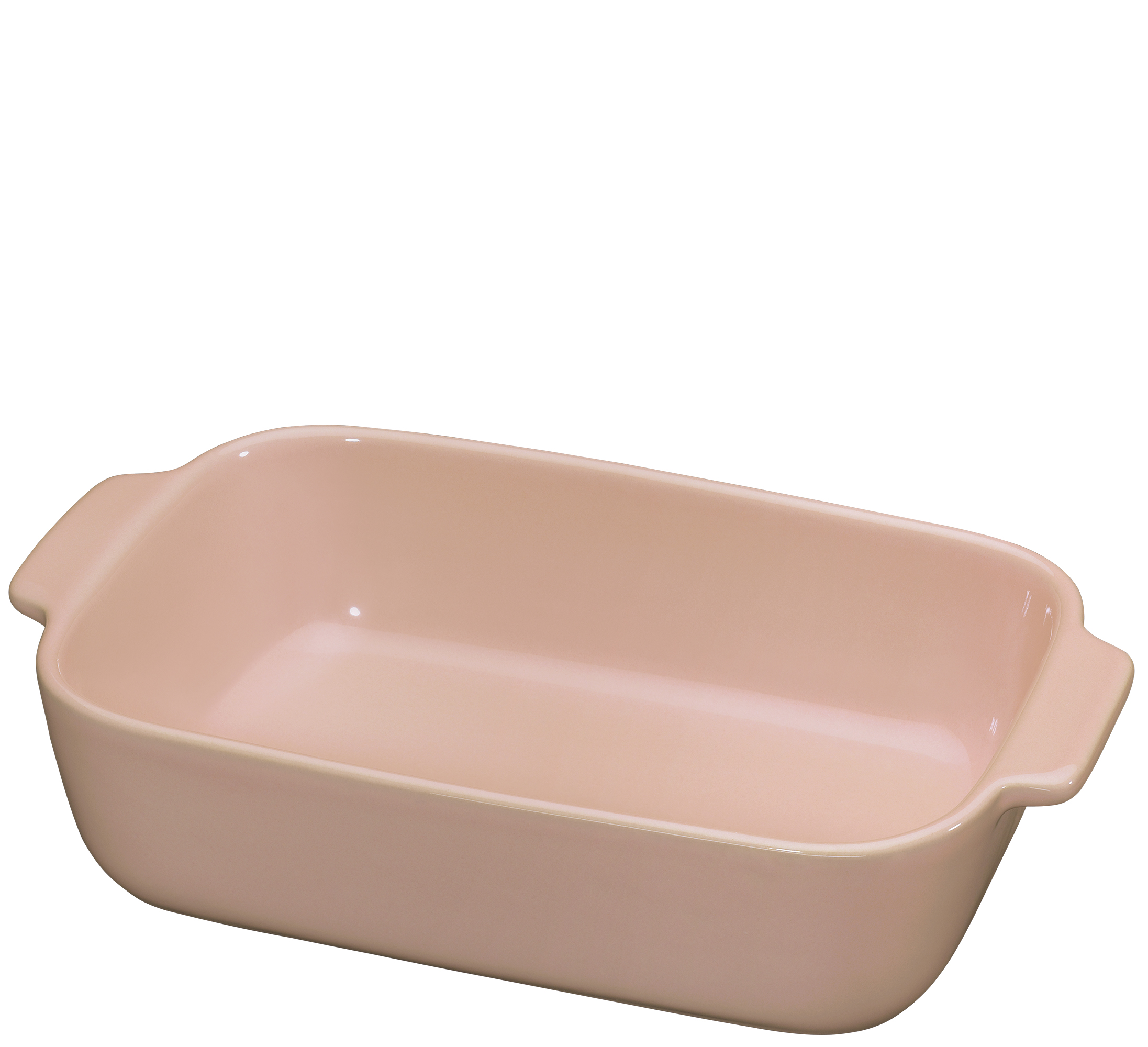 Hier ist eine Gratinform Porto in der Farbe Rosa mit einem Durchmesser von 24 cm zu sehen. Die Form ist perfekt für das Backen von Aufläufen geeignet.