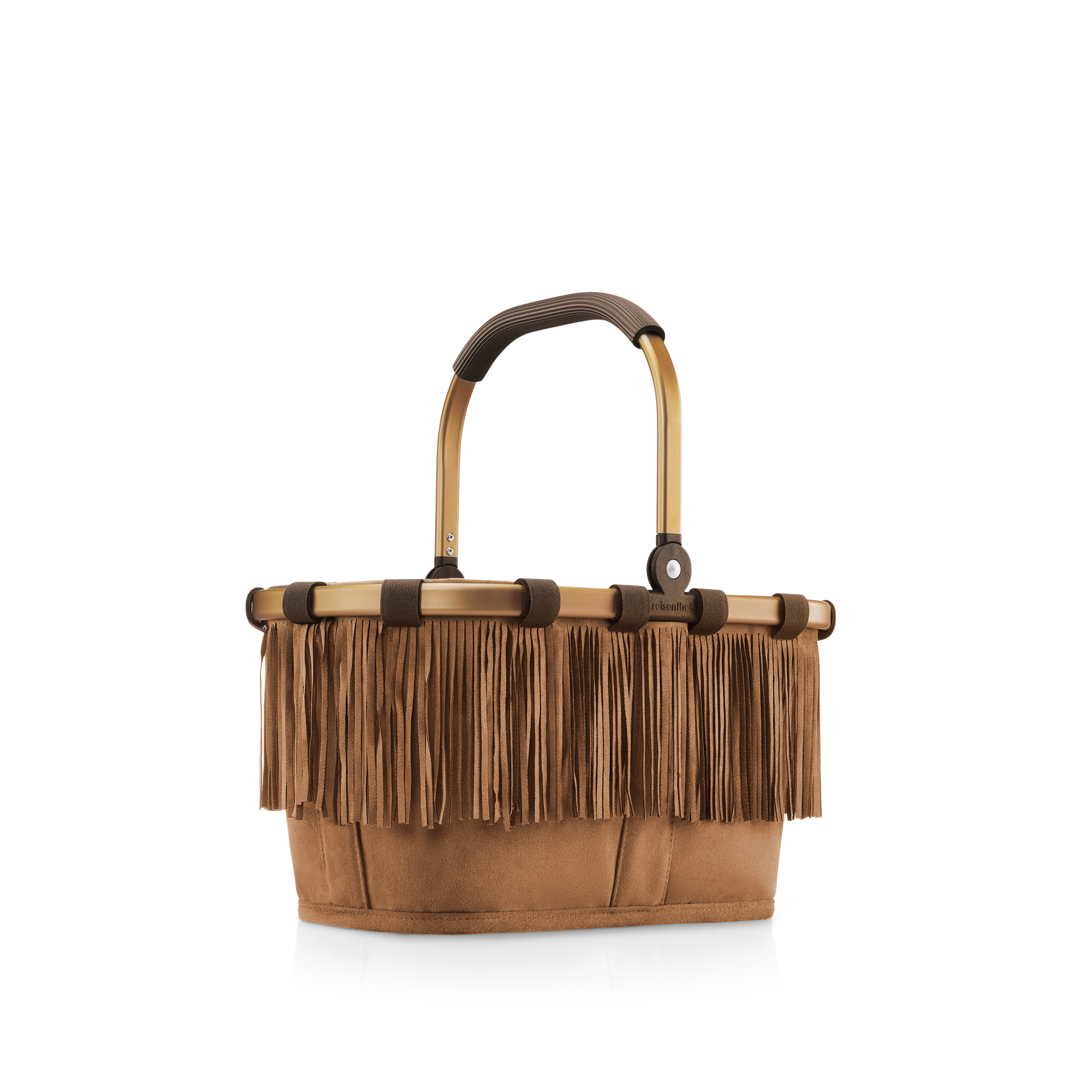 Der Carrybag XS Western Einkaufskorb mini ist auf dem Bild zu sehen. Er wird für Einkäufe und als kleiner, praktischer Korb verwendet.