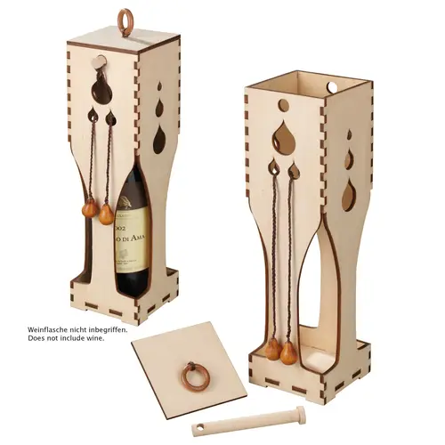 Flaschen-Puzzle Bordeaux