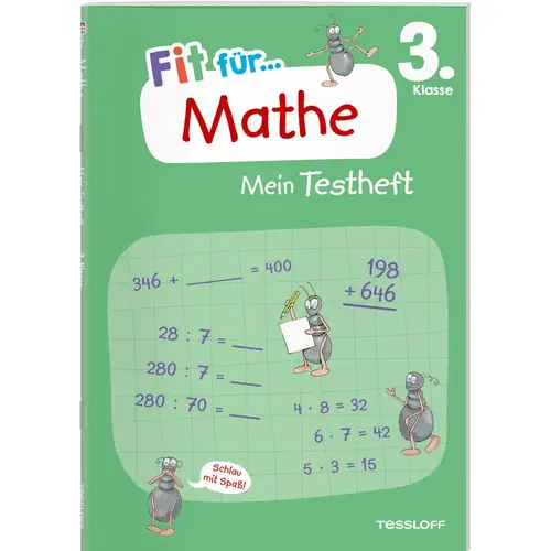 Fit für Mathe 3. Klasse. Mein Testheft