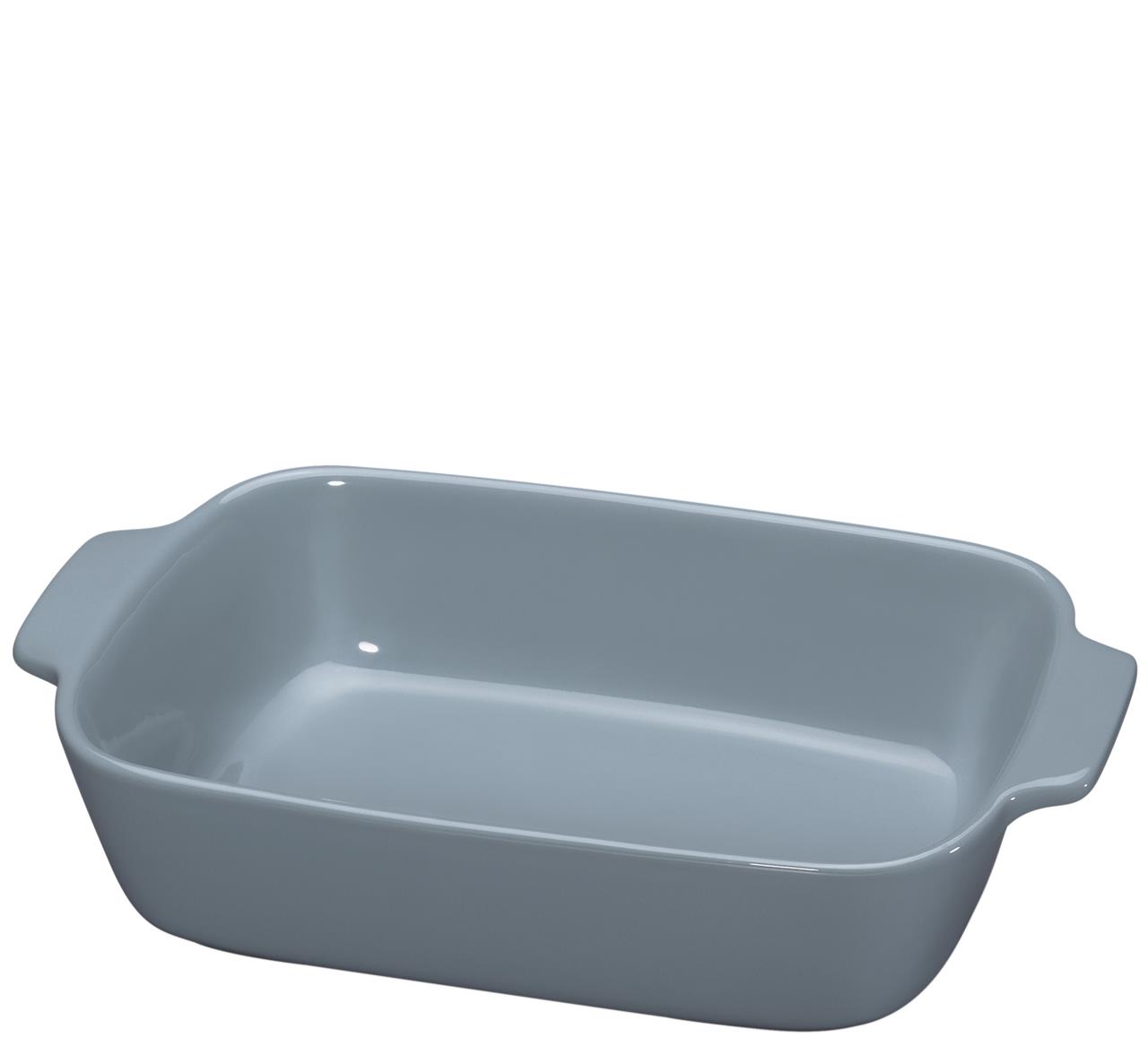 Die Gratinform Porto 30cm ist in Blau gehalten. Sie eignet sich ideal zum Überbacken von Speisen.