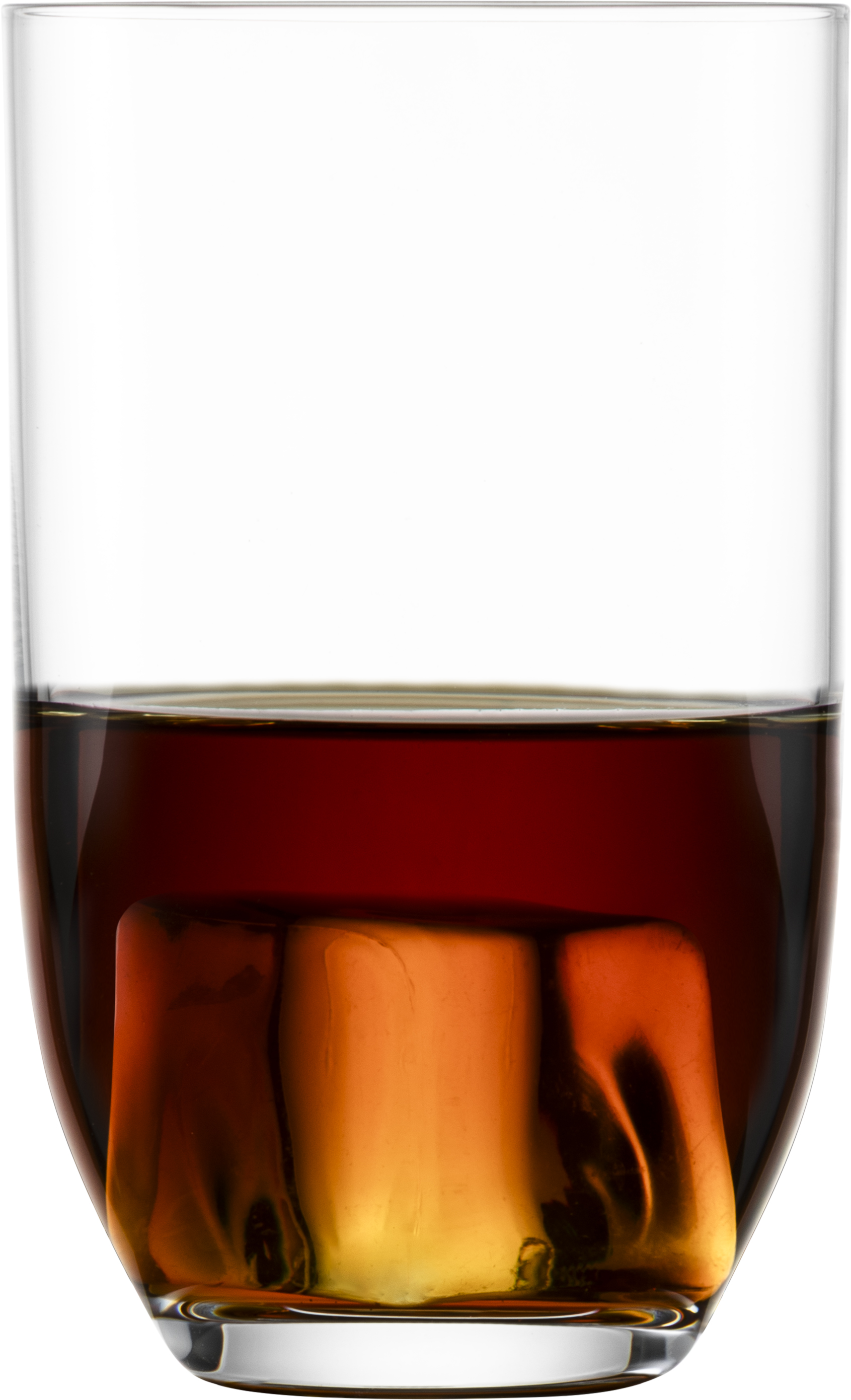 Abgebildet ist ein klassisches Trinkglas. Das Glas steht einzeln und ist leer.