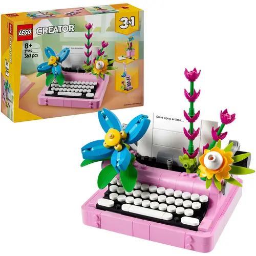 LEGO® Creator Schreibmaschine mit Blumen 31169