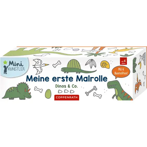 Meine 1. Malrolle Dinos & Co. (Mini-Kün