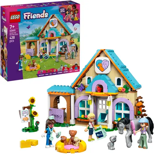 LEGO® Friends Tierarztpraxis für Pferde und Hausti