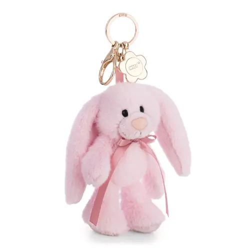 Schlüsselanhänger Hase Lopino pink 13cm