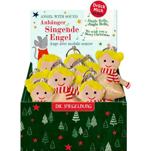 Anhänger Singende Engel Bärenstarke Weihnachten!