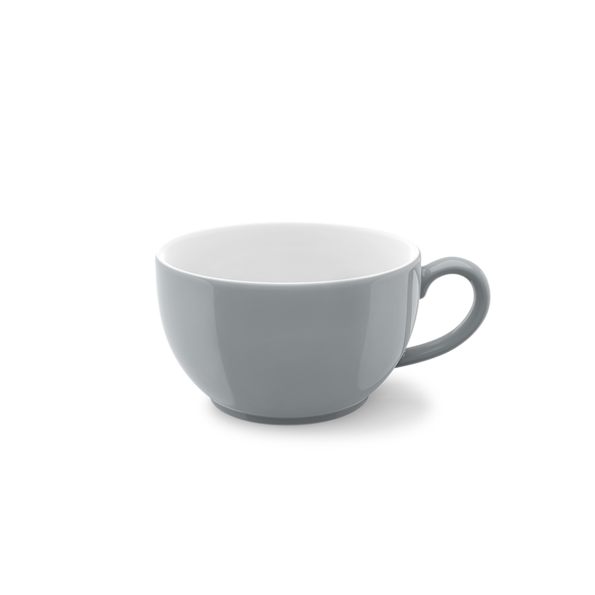 Cappuccino Obertasse 0,30 l in Grau. Die Tasse bietet ausreichend Platz für einen großen Cappuccino.
