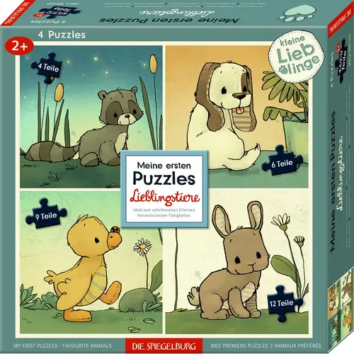 Liebling: Meine ersten Puzzles - Lieblingstiere