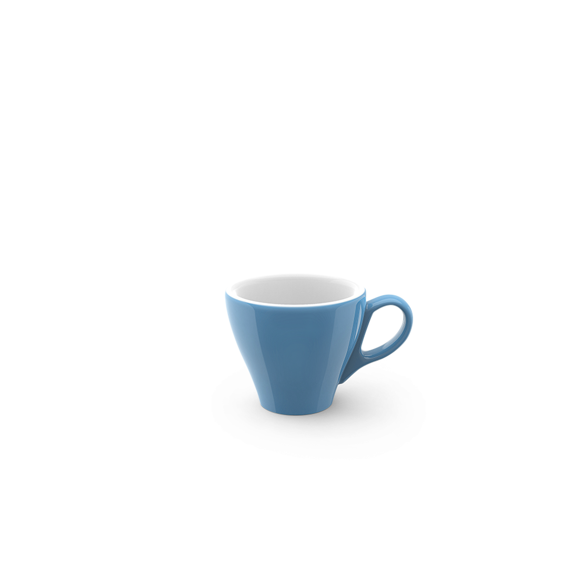 Espresso Obertasse Classico 0,09 l Vintage Blue So. Die kleine klassische Espressotasse präsentiert sich in Blau.