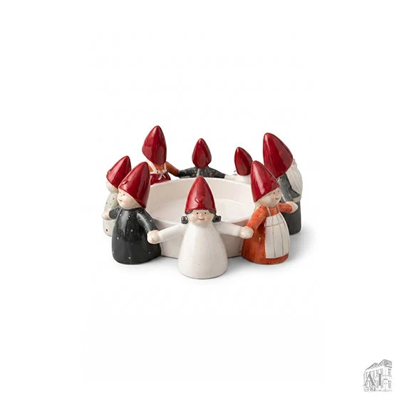 Noel Family, Candle holder, 10 figures,  20,6cm