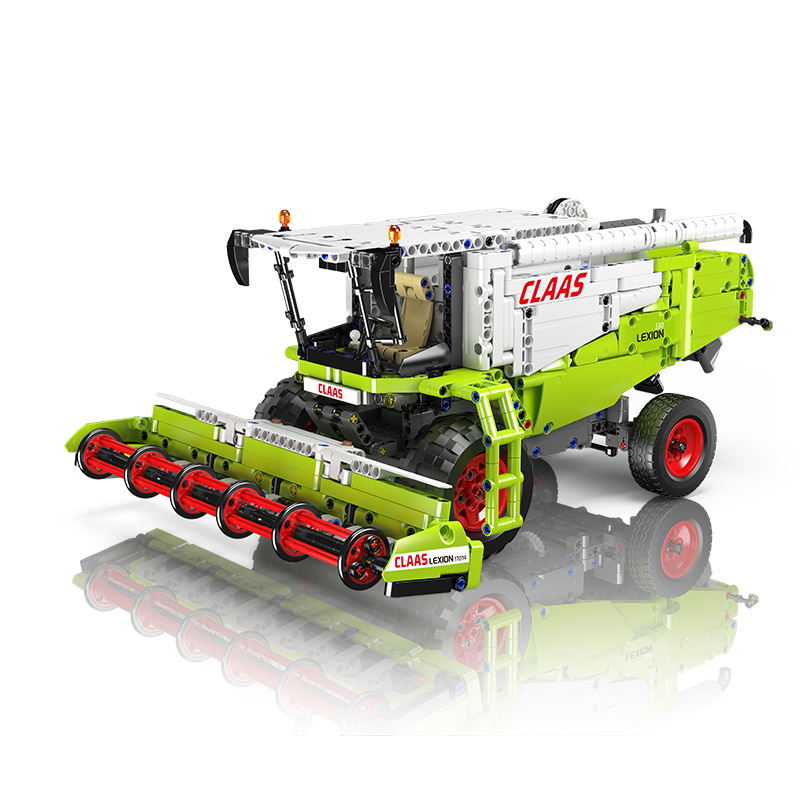 Das Bild zeigt das Produkt Mould King® 17014 Harvester. Es ist ein Erntemaschinen-Bausatz.