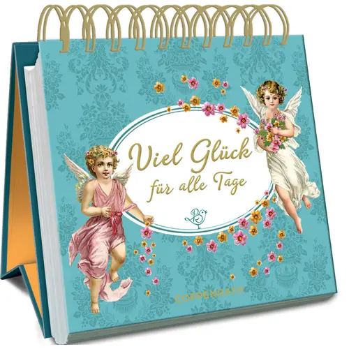 Kl. Spiralaufstellbuch Viel Glück Für A