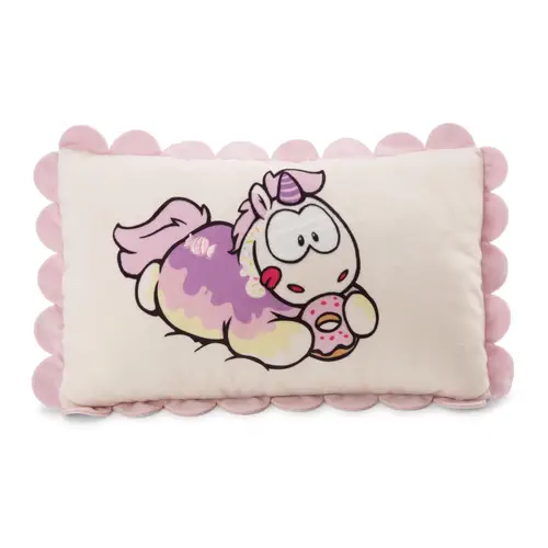 Kissen Einhorn Sweety Rainbow 43x25