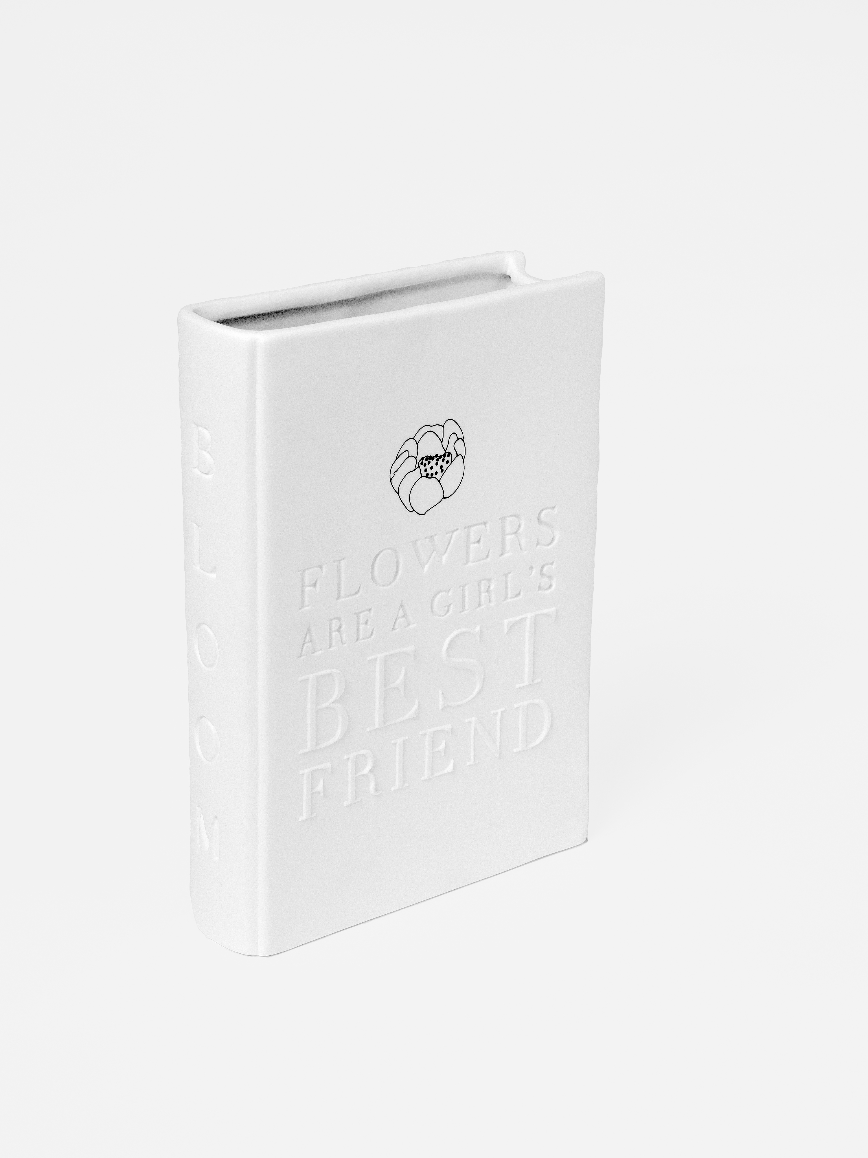 Die Vase namens 'Naturgeschichten-Bloom' ist hier abgebildet. Sie wirkt modern und elegant.