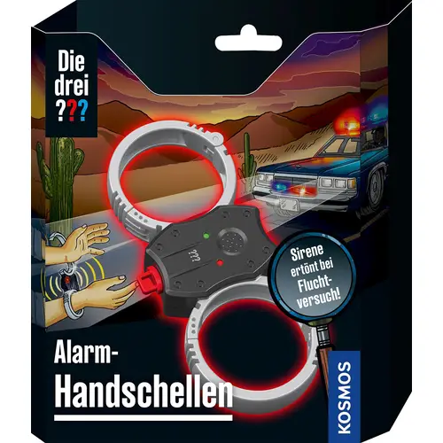 Die Drei  Alarm-Handschellen