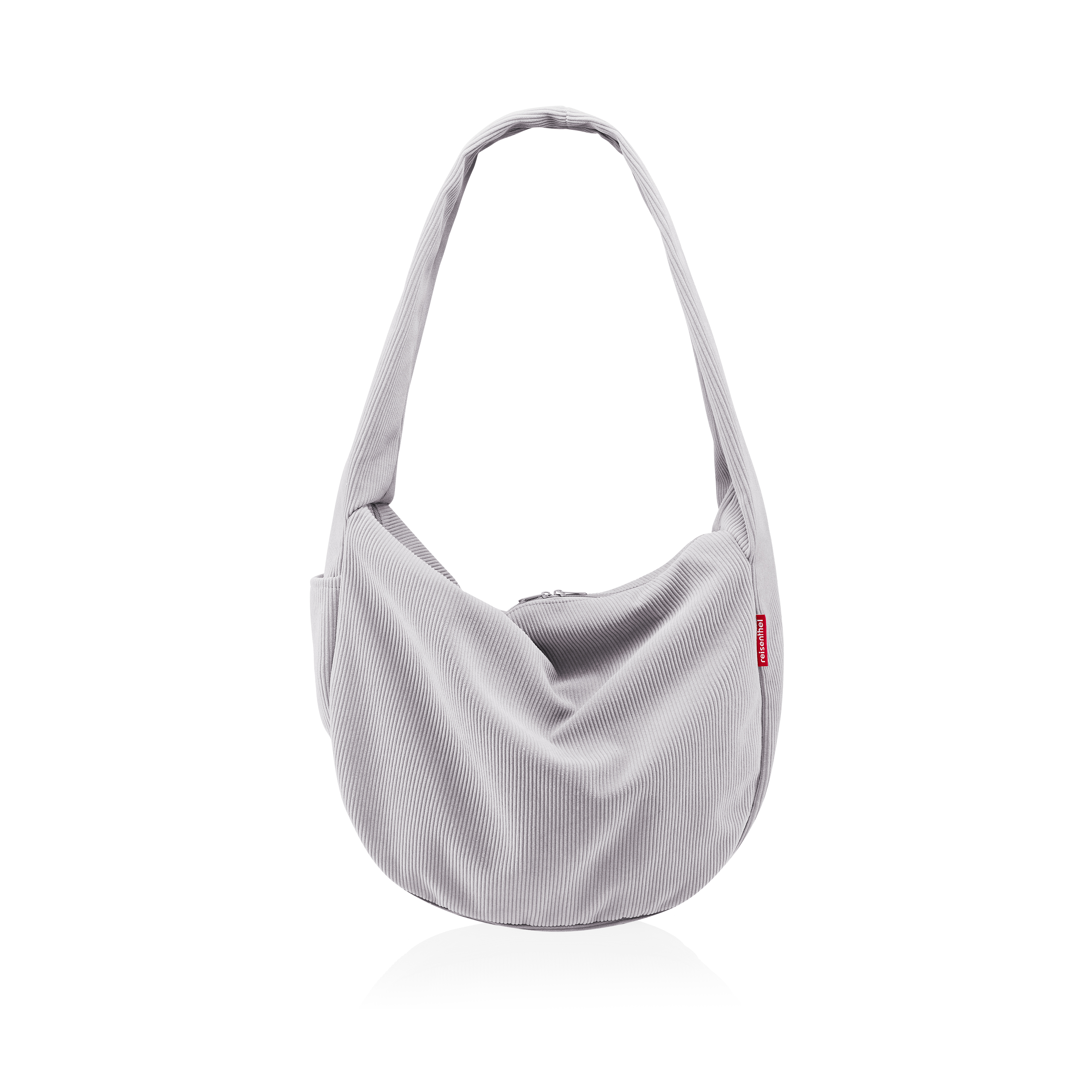 Die Moonbag cord grey ist eine modische Tasche in Grau. Sie eignet sich ideal für den Alltag.