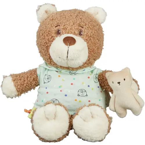 Kuscheltier M BÄR Bo hellbraun