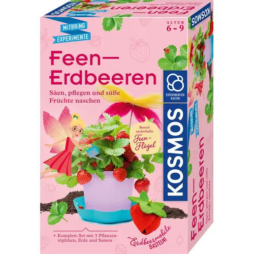 Feen-Erdbeeren - Säen, pflegen und süße Früchte na